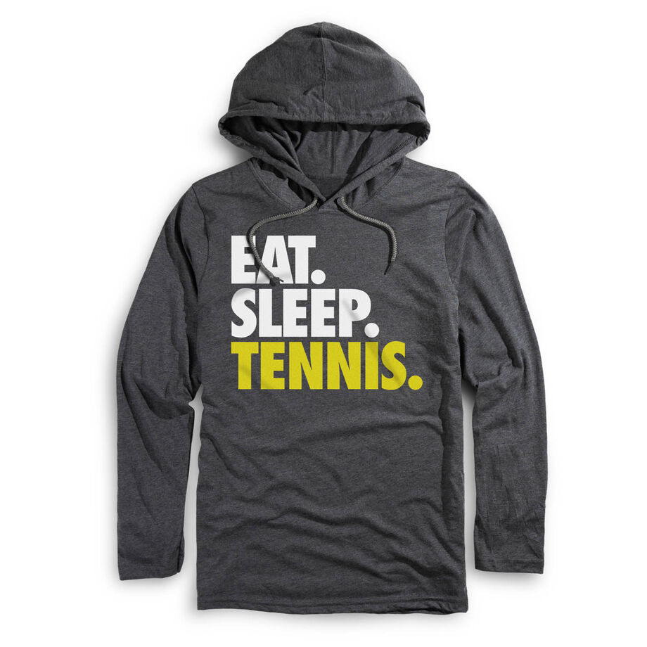 Men's Tennis Lightweight Hoodie - Eat Sleep Tennis
