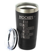 Hockey 20 oz. Double Insulated Tumbler - Hockey Father Words