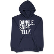 Hockey Hooded Sweatshirt - Dangle Snipe Celly Words