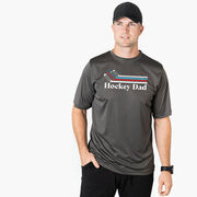 Hockey Short Sleeve Performance Tee - Hockey Dad Sticks