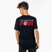 Soccer Short Sleeve T-Shirt - Ain't Afraid Of No Post (Back Design)