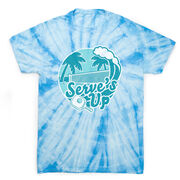 Pickleball Short Sleeve T-Shirt - Serve's Up Tie Dye