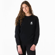 Hockey Tshirt Long Sleeve - Don't Feed The Goalie (Back Design)