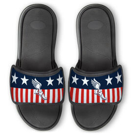 Track & Field Repwell&reg; Slide Sandals - Stars and Stripes
