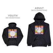 Volleyball Hooded Sweatshirt - Bump, Set, Spike