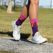 Socrates® Mid-Calf Performance Socks - Happy Hour
