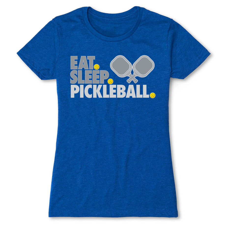 Pickleball Women's Everyday Tee - Eat. Sleep. Pickleball