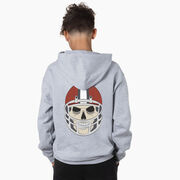 Football Hooded Sweatshirt - Game Face (Back Design)