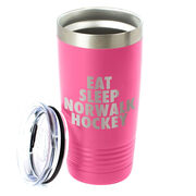 Hockey 20 oz. Double Insulated Tumbler - Personalized Eat Sleep Hockey