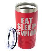 Swimming 20 oz. Double Insulated Tumbler - Eat Sleep Swim