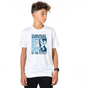 Hockey Short Sleeve T-Shirt - Survival of the Fittest