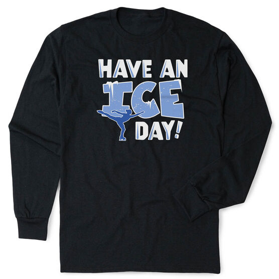 Figure Skating Tshirt Long Sleeve - Have An Ice Day