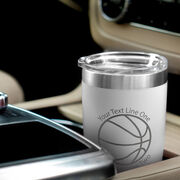 Basketball 20 oz. Double Insulated Tumbler - Icon