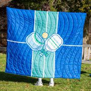 Pickleball Gameday Puffle Blanket - Play Pickleball