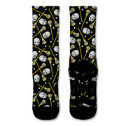 Guys Lacrosse Graphic Flex Mid-Calf Socks - Diehard