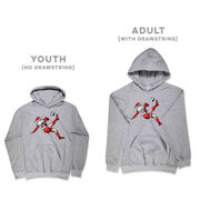 Soccer Hooded Sweatshirt - Soccer Santa