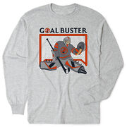 Hockey Tshirt Long Sleeve - Goal Buster