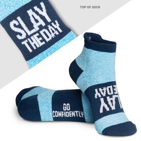 Socrates® Woven Performance Sock - Slay the Day