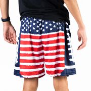 Football Beckett&trade; Shorts - Patriotic