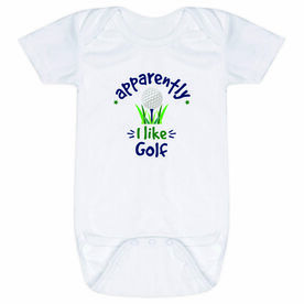 Golf Baby One-Piece - Apparently, I Like Golf