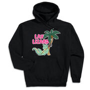 Guys Lacrosse Hooded Sweatshirt - Lax Lizard
