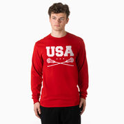 Guys Lacrosse Tshirt Long Sleeve - USA Lacrosse