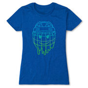 Hockey Women's Everyday Tee - Have An Ice Day Smiley