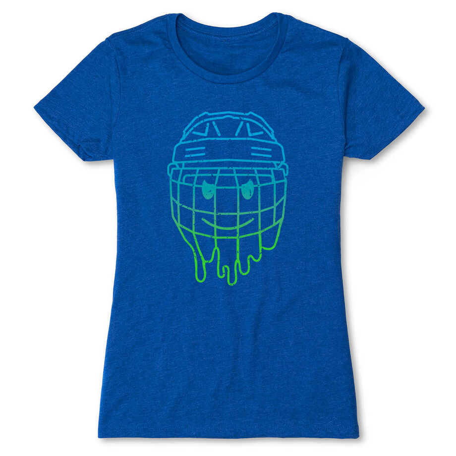 Hockey Women's Everyday Tee - Have An Ice Day Smiley