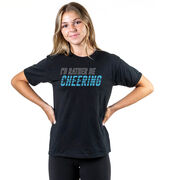 Cheerleading Short Sleeve T-Shirt - I'd Rather Be Cheering