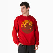 Guys Lacrosse Crewneck Sweatshirt - Giddy-Up