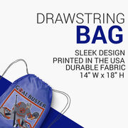 Hockey Drawstring Backpack - Goal Buster