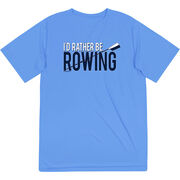 Crew Short Sleeve Performance Tee - I'd Rather Be Rowing