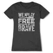 Baseball Women's Everyday Tee - Because Of The Brave Baseball