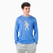 Hockey Long Sleeve Performance Tee - Yeti