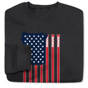 Hockey Crewneck Sweatshirt - American Flag