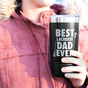 Girls Lacrosse 20 oz. Double Insulated Tumbler - Best Dad Ever