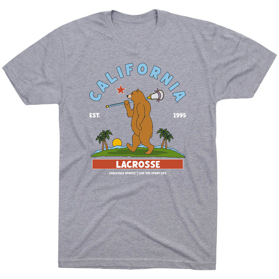 Guys Lacrosse Short Sleeve T-Shirt - California Lacrosse