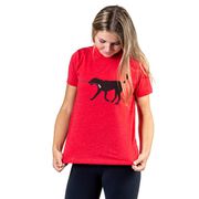 Hockey Tshirt Short Sleeve Howe the Hockey Dog