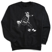 Soccer Crewneck Sweatshirt - Santa Player