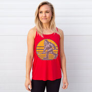 Hockey Flowy Racerback Tank Top - BigSkate