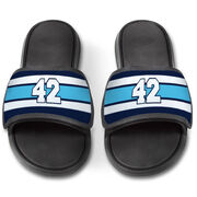 Hockey Repwell&reg; Slide Sandals - Number Stripes