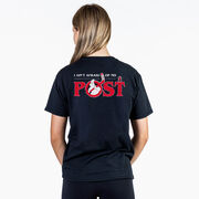 Hockey Short Sleeve T-Shirt - Ain't Afraid of No Post (Back Design)