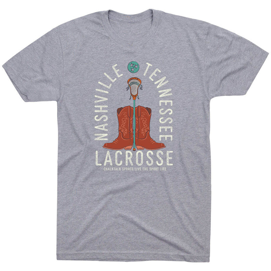 Guys Lacrosse Short Sleeve T-Shirt - Nashville Lacrosse