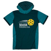 Custom Team Lightweight Short Sleeve ShieldDri Hoodie -  Pickleball
