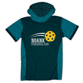 Custom Team Lightweight Short Sleeve ShieldDri Hoodie -  Pickleball