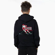 Hockey Hooded Sweatshirt - Saint Nick Hat Trick (Back Design)