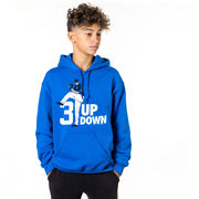 Baseball Hooded Sweatshirt - 3 Up 3 Down
