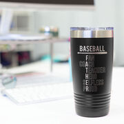 Baseball 20 oz. Double Insulated Tumbler - Baseball Father Words