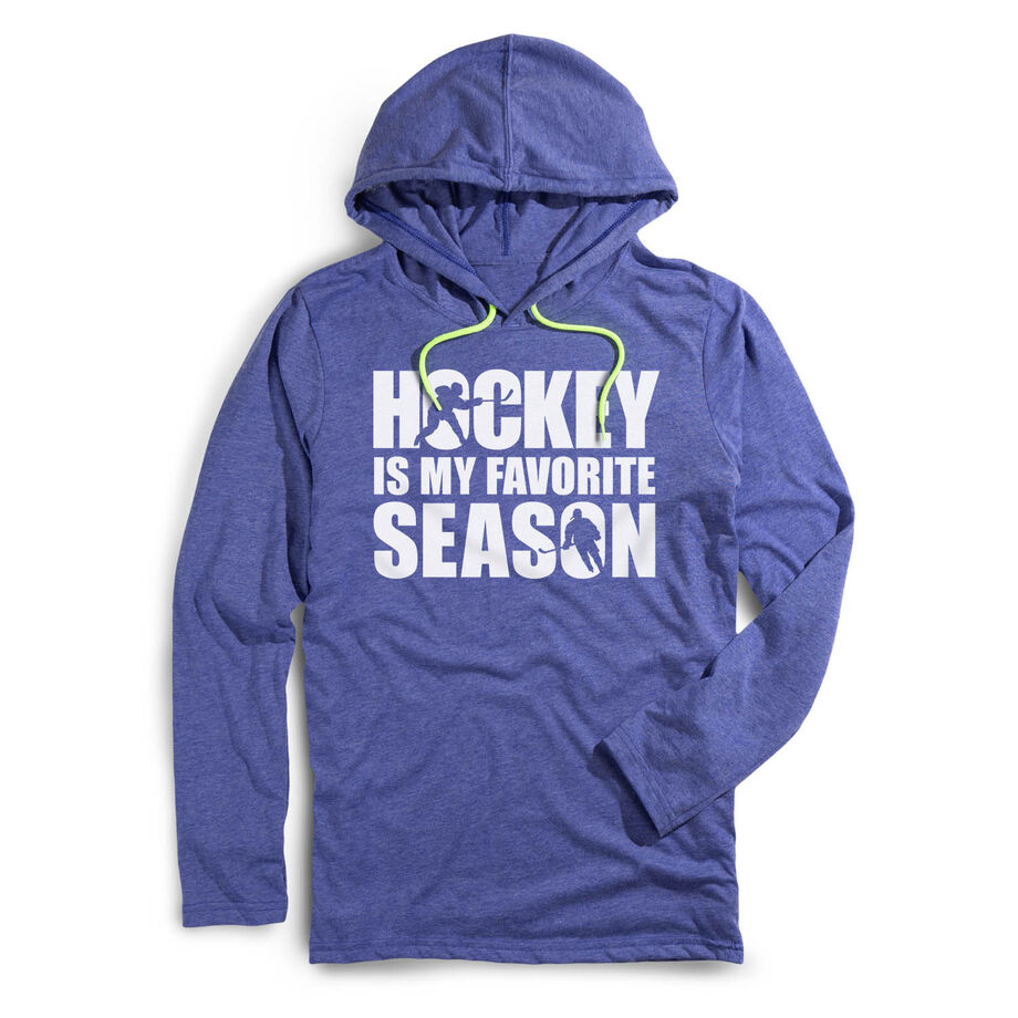 Men's Hockey Lightweight Hoodie - Hockey Is My Favorite Season