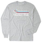 Hockey Tshirt Long Sleeve - Hockey Dad Sticks